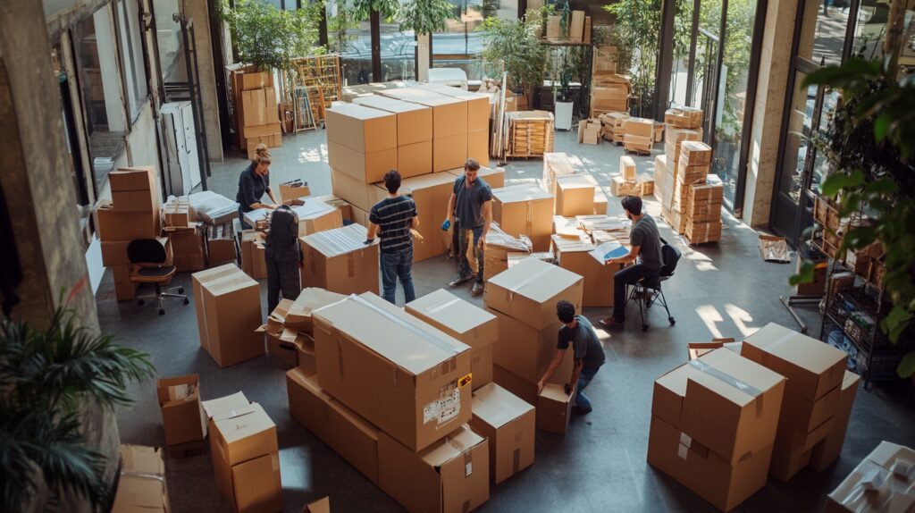 Commercial Moving For Your Office Relocation To or From Wheatfield