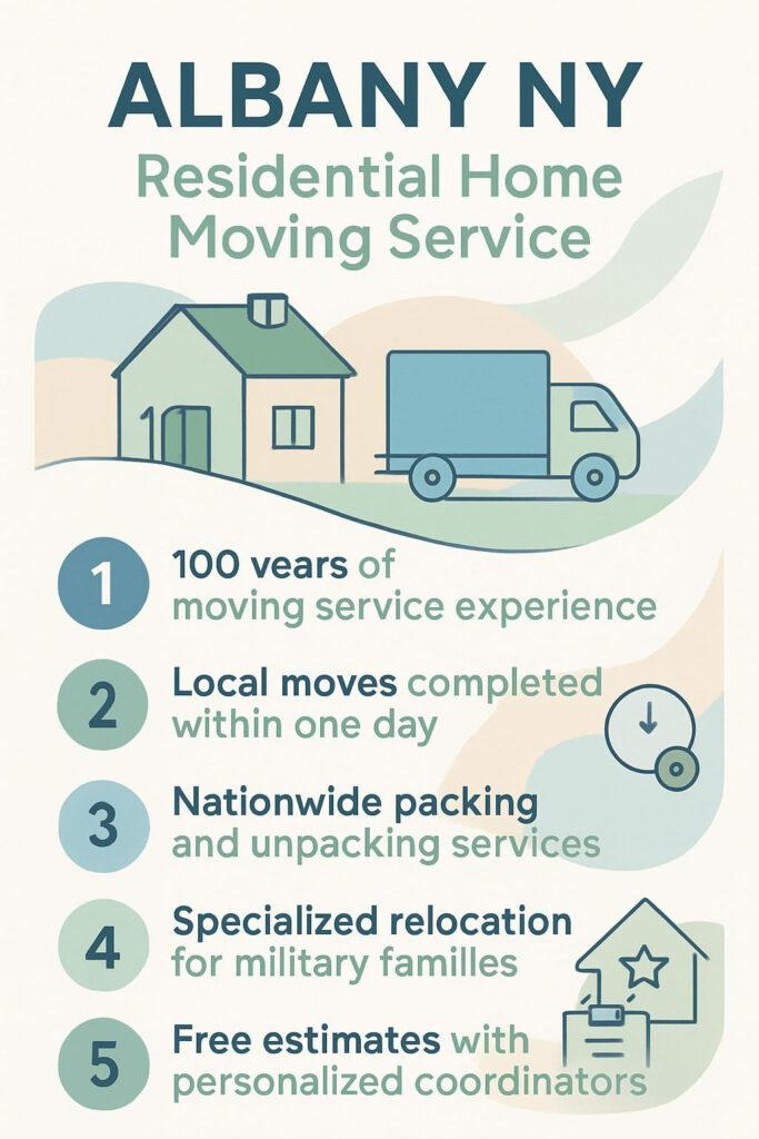 ALBANY NY - Residential Home Moving Service