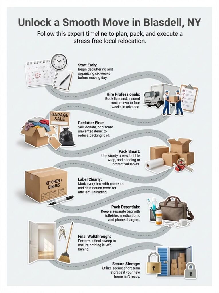 Unlock a Smooth Move in Blasdell NY – Residential Movers Buffalo for Local & Short-Distance Relocations - Call 716-874-1380