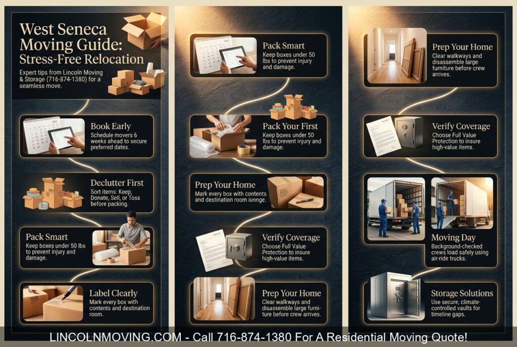 Residential Movers in West Seneca, NY: Your Complete Guide to a Stress-Free Home Move - Call 716-874-1380