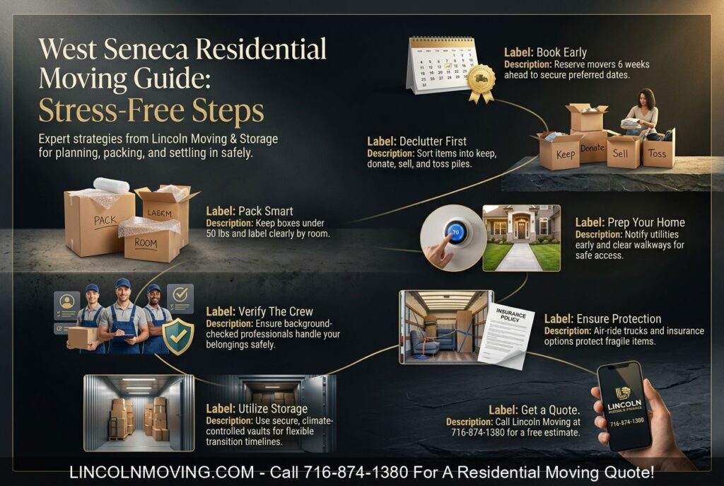 Residential Movers in West Seneca, NY: Your Complete Guide to a Stress-Free Home Move - Call 716-874-1380