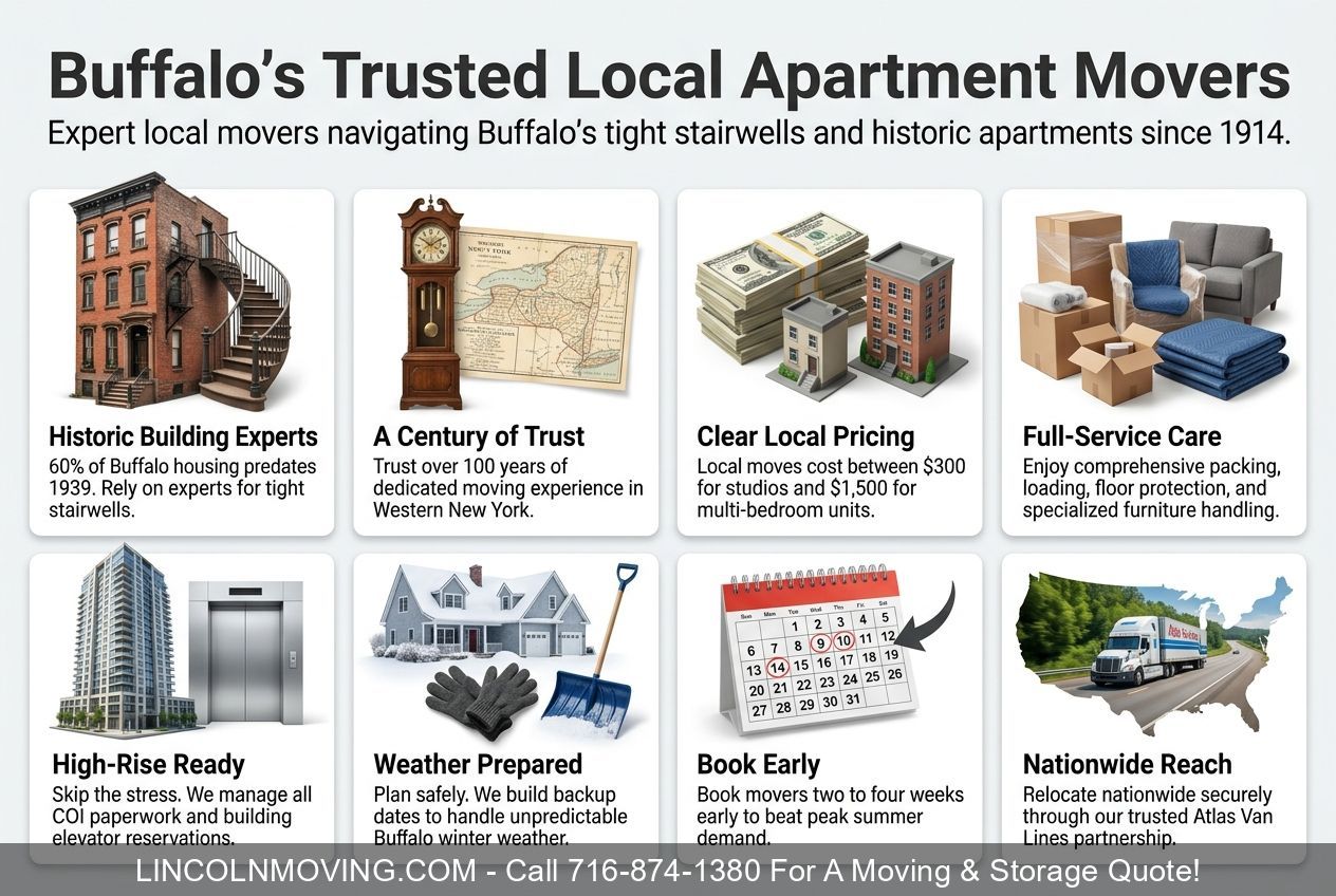 Apartment Movers Buffalo NY | Local Apartment Moving Company
