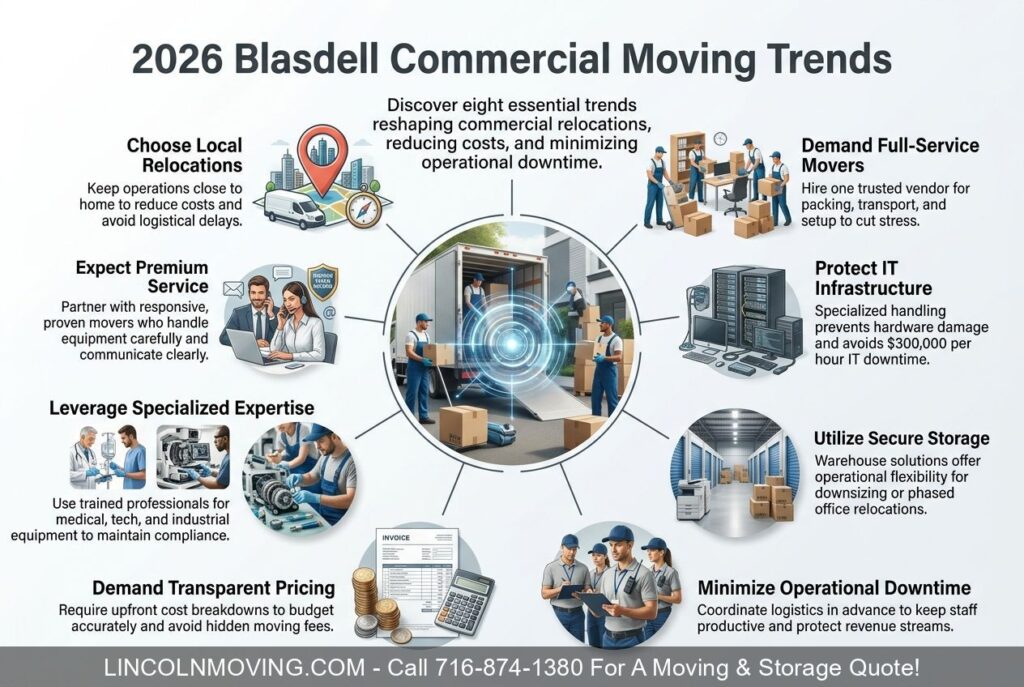 BLASDELL NY - Commercial Movers Trend Report 2026 - Call 716-874-1380