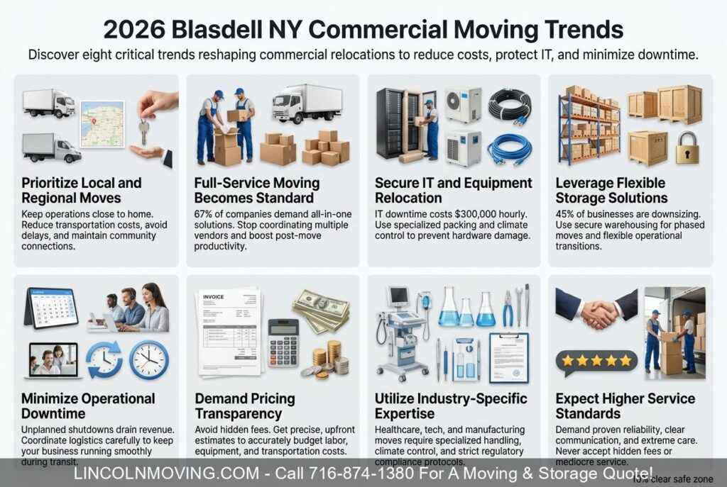 BLASDELL NY - Commercial Movers Trend Report 2026 - Call 716-874-1380