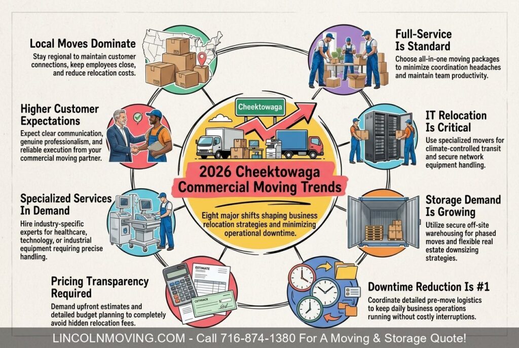 CHEEKTOWAGA NY - Commercial Movers Trend Report 2026 - Call 716-874-1380