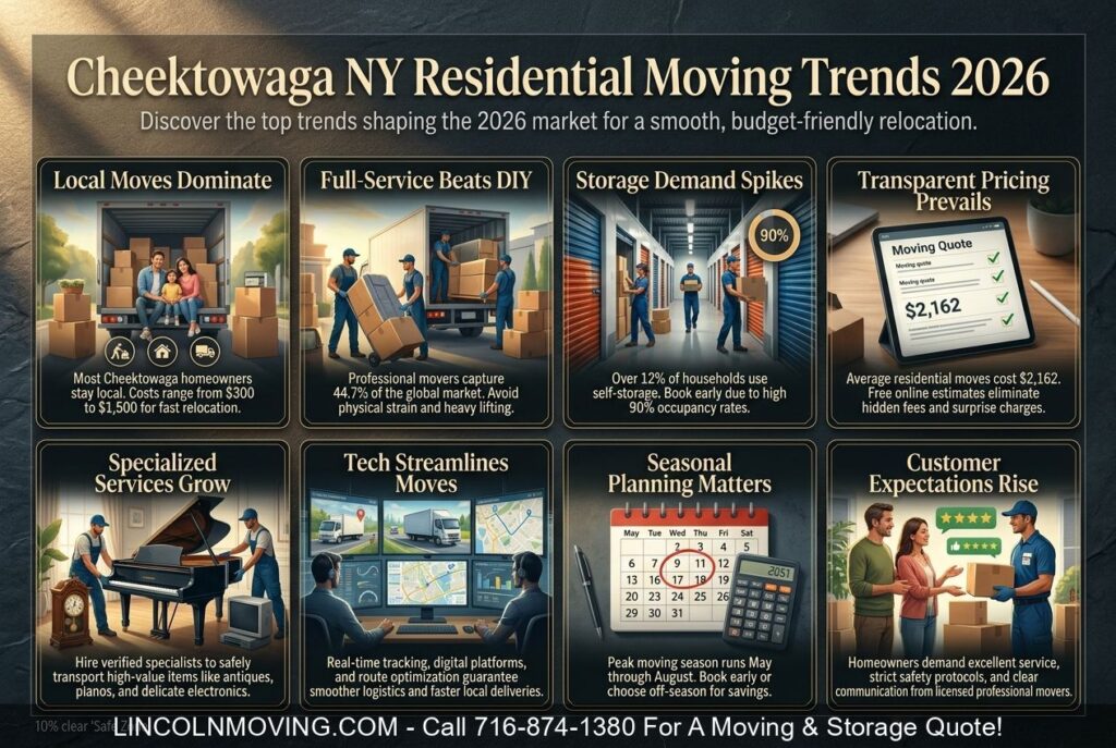 CHEEKTOWAGA NY – Residential Movers Trend Report 2026 - Call 716-874-1380