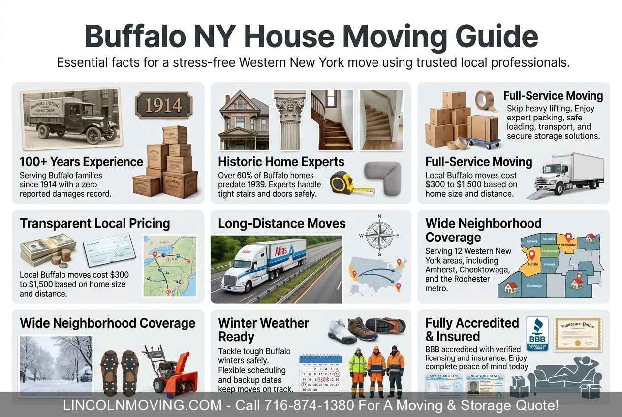 House Movers Buffalo NY | Local Home Moving Company