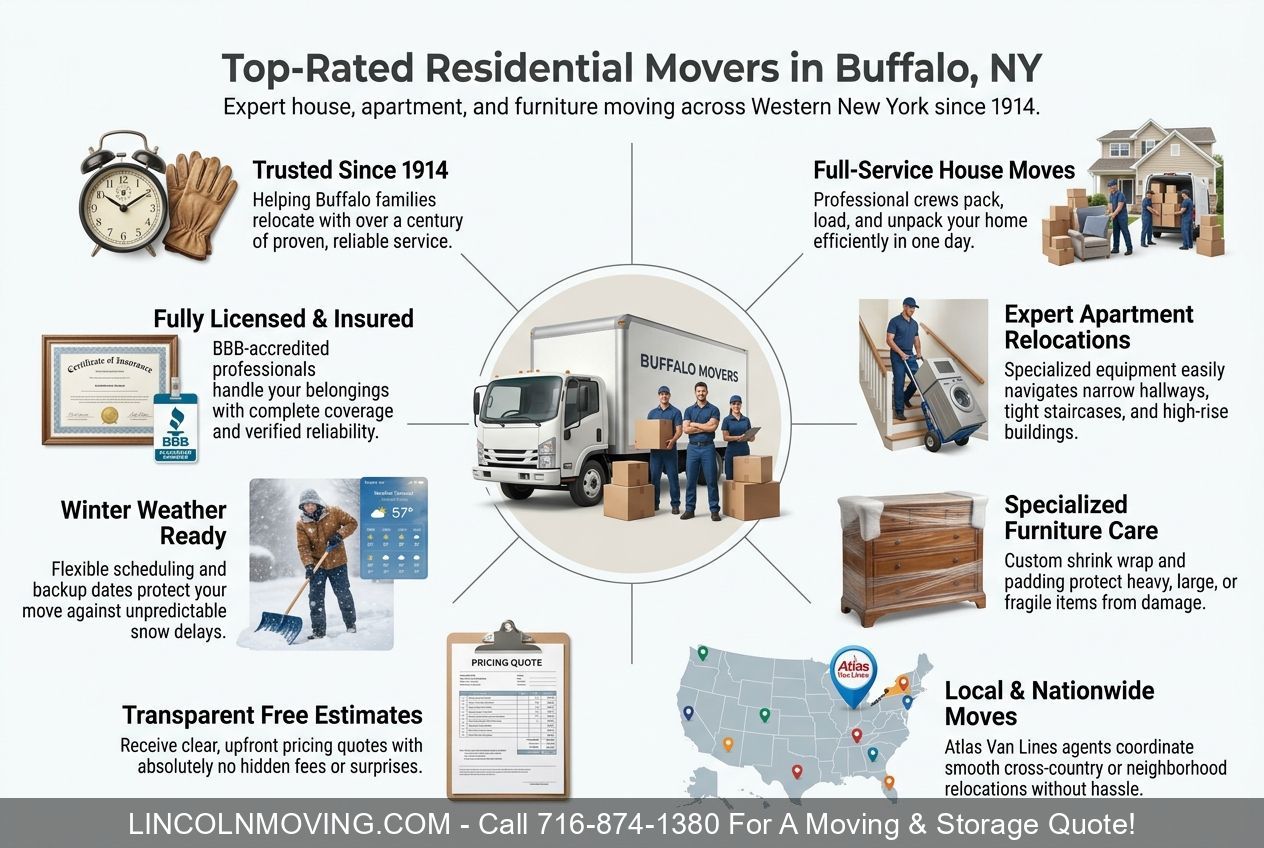 Residential Movers Buffalo NY | House, Apartment & Furniture Moving