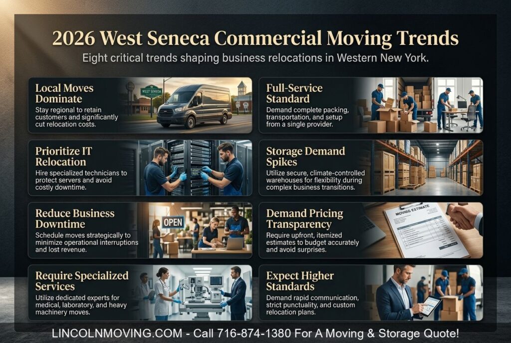 WEST SENECA NY - Commercial Movers Trend Report 2026 - Call 716-874-1380