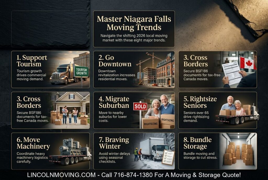 Local Movers NIAGARA FALLS NY | Residential & Commercial Local Moving Company Trend Report - Call 716-874-1380
