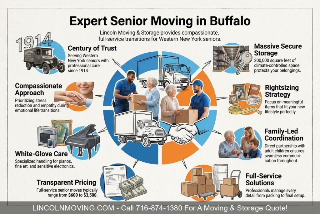 Senior Movers Buffalo NY | Senior Moving Company & Services - Call 716-874-1380