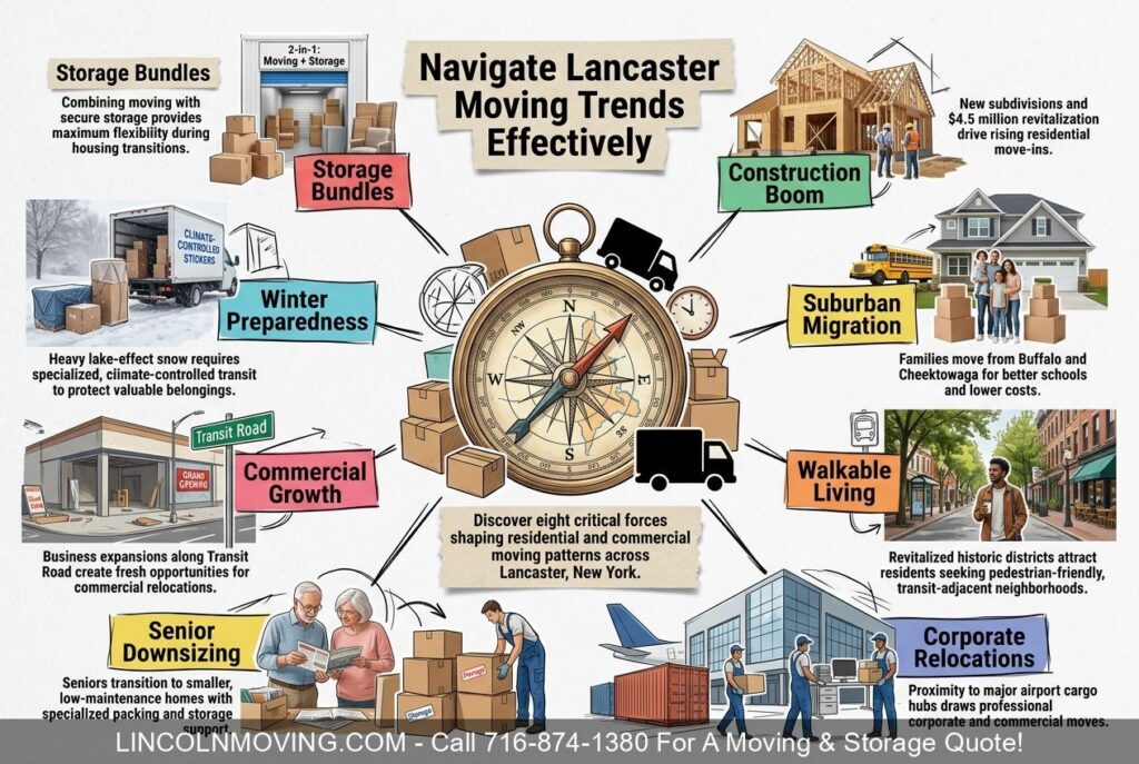 Local Movers LANCASTER NY | Residential & Commercial Local Moving Company Trend Report - Call 716-874-1380