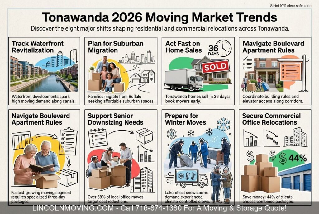 Local Movers TONAWANDA NY | Residential & Commercial Local Moving Company Trend Report - Call 716-874-1380