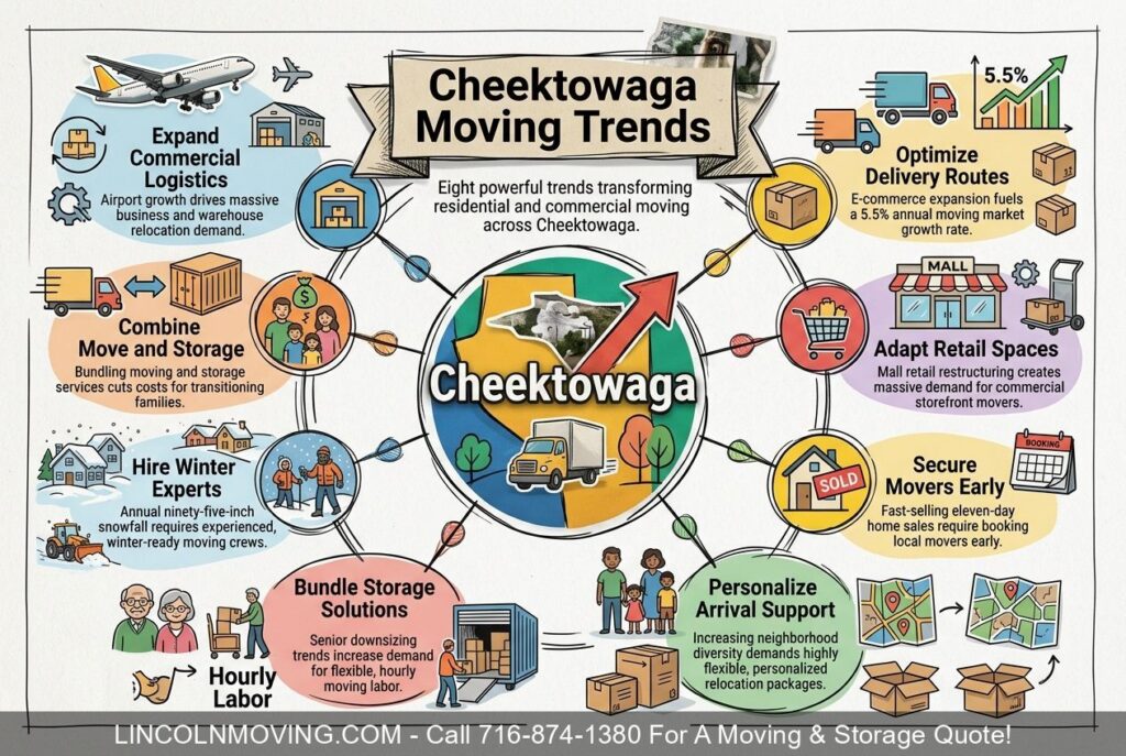 Local Movers CHEEKTOWAGA NY | Residential & Commercial Local Moving Company Trend Report - Call 716-874-1380