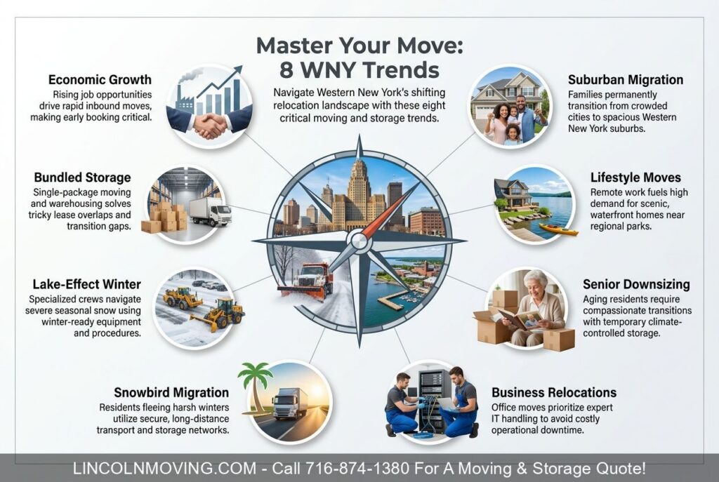 Local Movers WESTERN NEW YORK | Residential & Commercial Local Moving Company Trend Report - Call 716-874-1380
