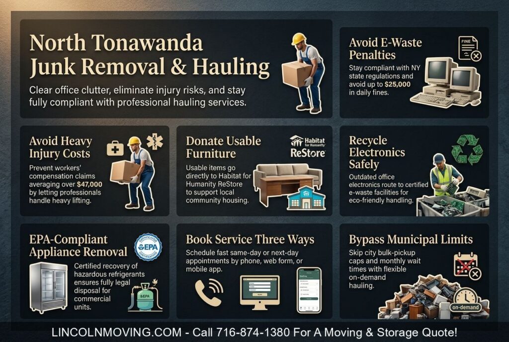 Junk Removal & Hauling In NORTH TONAWANDA NY - Call 716-874-1380